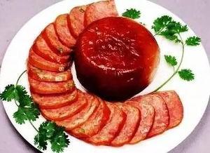 网红吃瓜红肠图片大全,美味诱惑，视觉盛宴